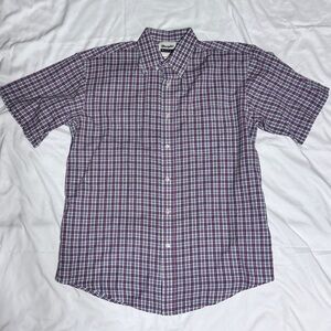 Wrangler Plaid Casual Button Down Shirt